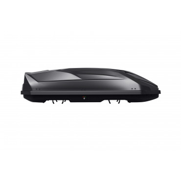 Автобокс ENZO CLASSIC 530 л.  черный глянец, краб, прокатный
