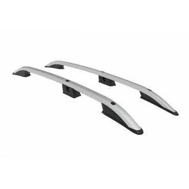 Рейлинги Can Otomotiv для Volkswagen T4, Т5, Т6, короткая база/ /silver