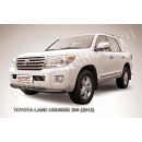 TLC2-12-005B Защита переднего бампера d76 из стали с полимерным покрытием Toyota Land Cruiser 200 (2012)