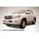TLC2-13-005B Защита переднего бампера d76 из стали с полимерным покрытием Toyota Land Cruiser 200 (2013)