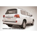 TLC2-13-016B Защита заднего бампера d76 из стали с полимерным покрытием Toyota Land Cruiser 200 (2013)