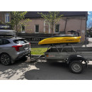 Автобокс прокатный CYBORT F1, желтый  206x86x33 cм. Объём: 410 краб
